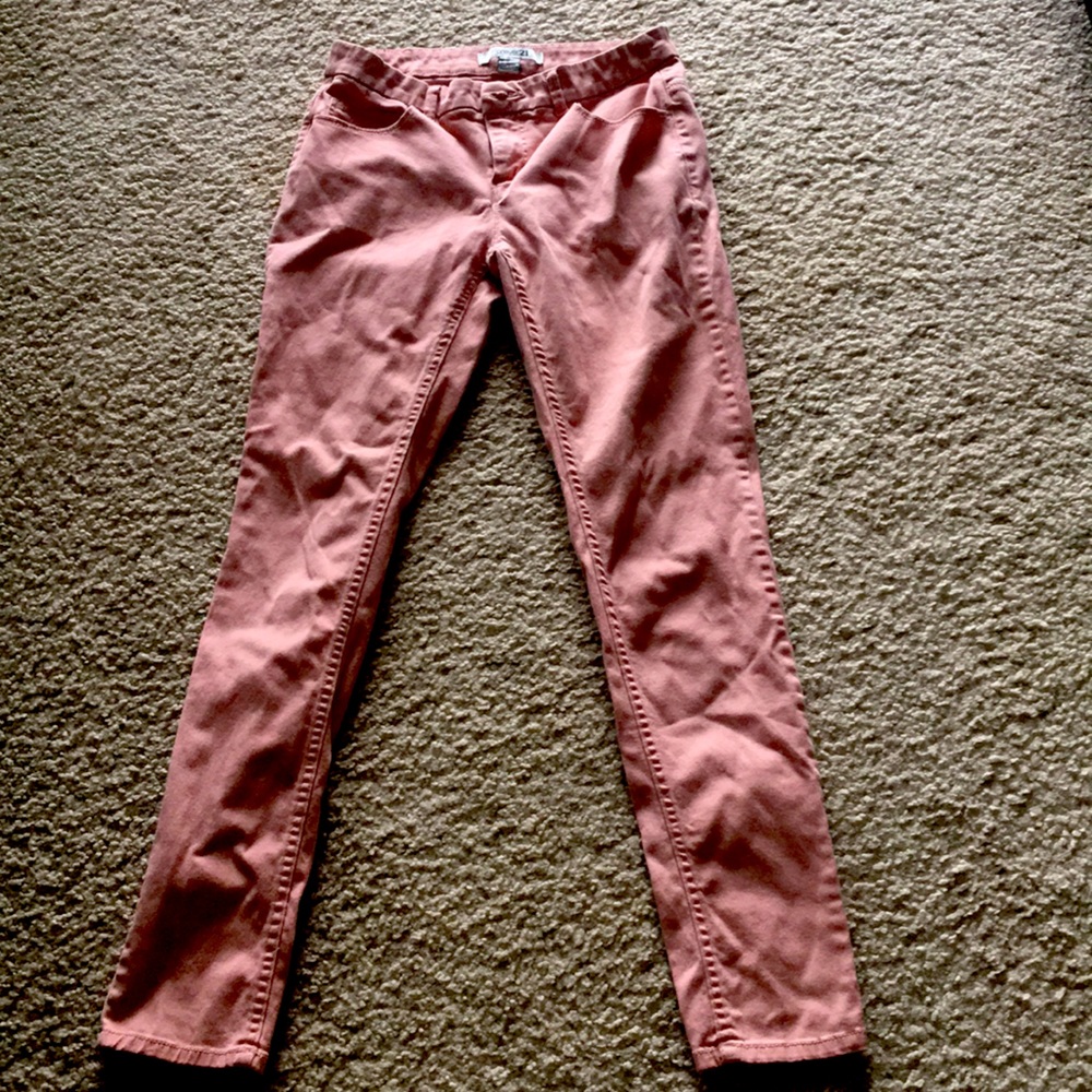 Forever 21 gently worn pastel jeans